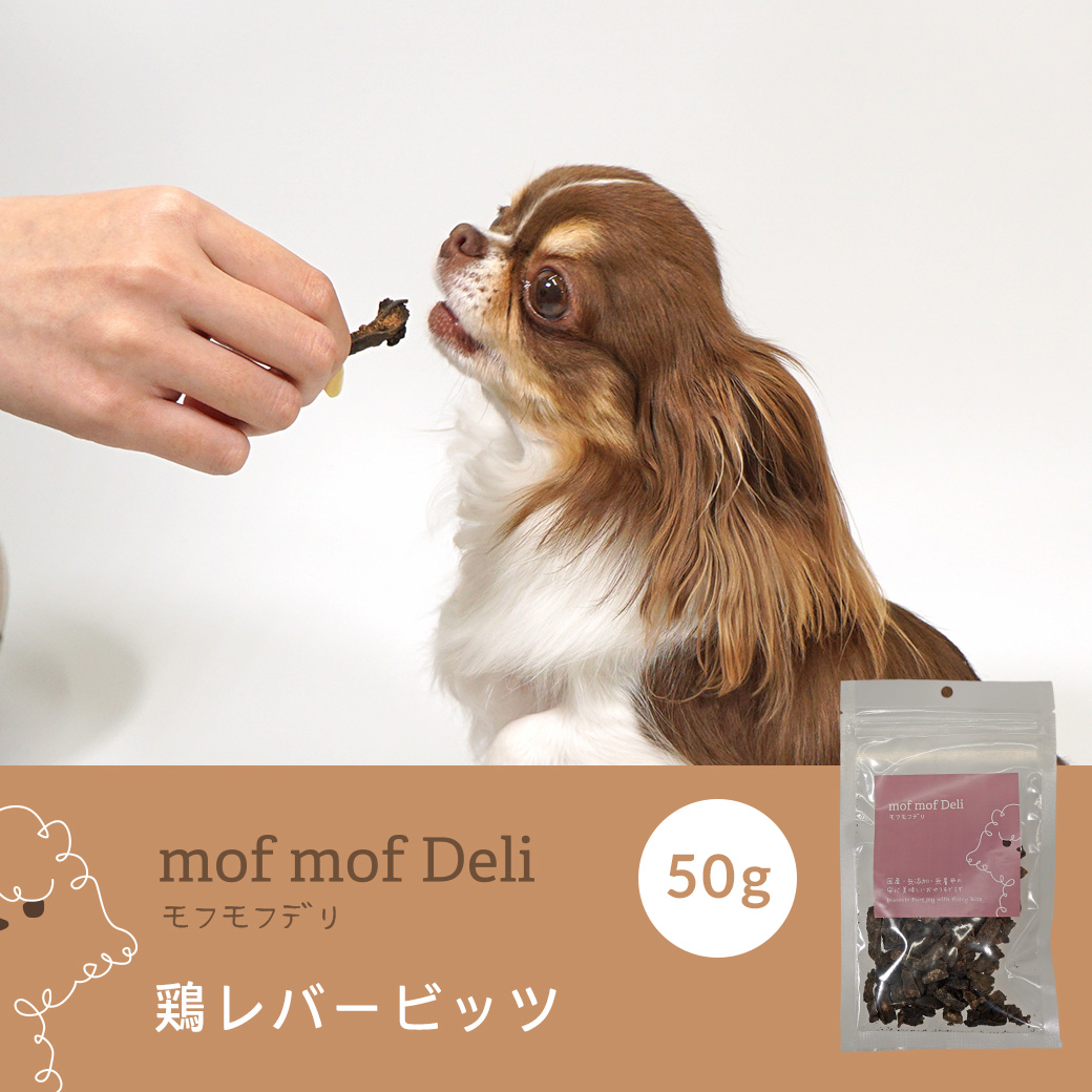 犬 おやつ mof mof Deli/鶏レバービッツ 50g モフモフデリ ジャーキー 肉